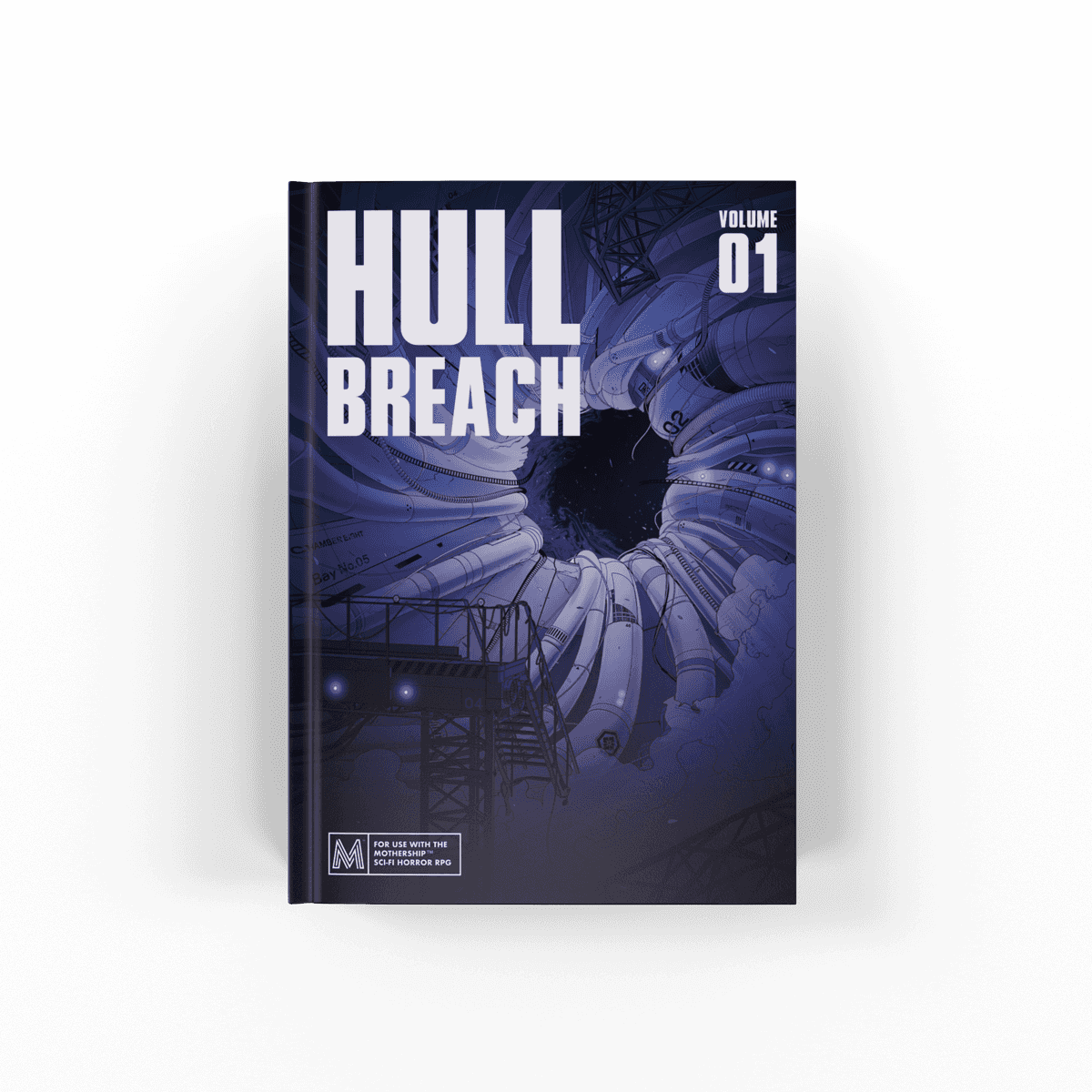 Artist rendering of Hull Breach book cover